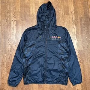 Puma x Red Bull Racing F1 Formula 1 Reversible Windbreaker Jacket Mens Large
